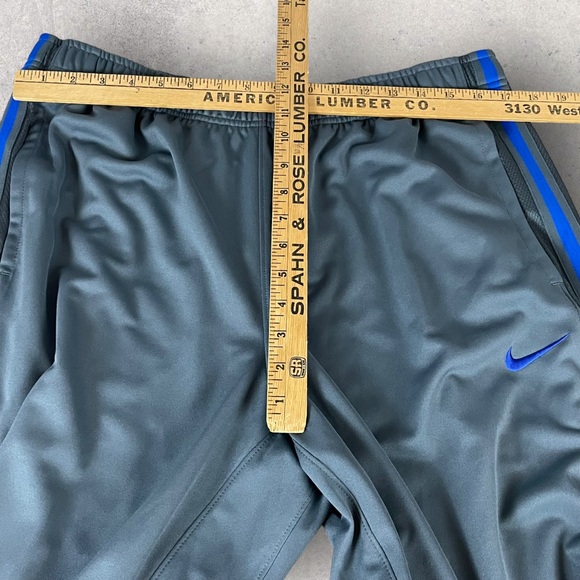 Nike Sweatpants Mens XL Gray Blue Pants 480238-065 Training Gym Workout T743 - Picture 8 of 14